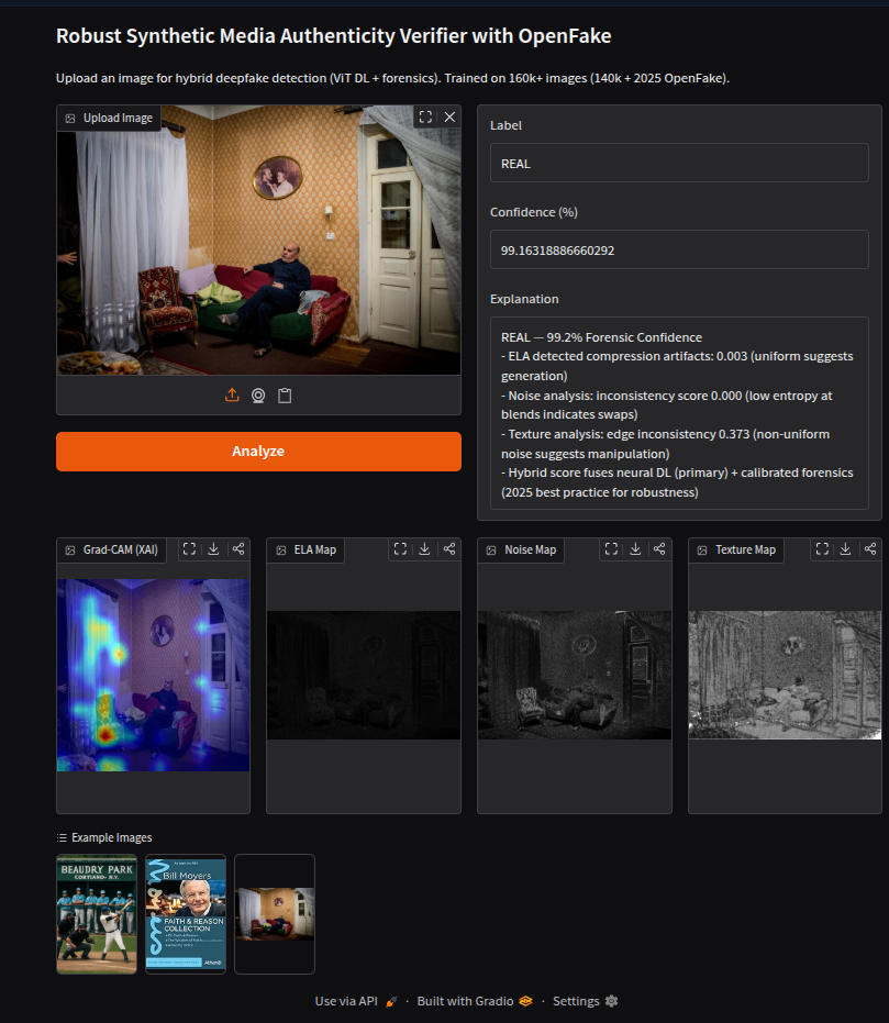 ViT Deepfake Forensics preview
